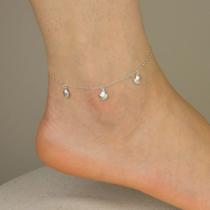 Tornozeleira feminina Prata 925 Concha Mar Praia Tornozeleira feminina Prata 925 Concha Mar Praia