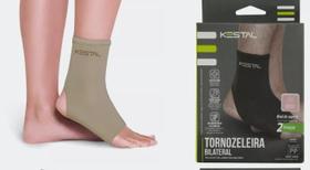 Tornozeleira Kestal Bege Tornozeleira Kestal Bege