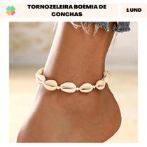 Tornozeleira Natural Boêmia Concha
