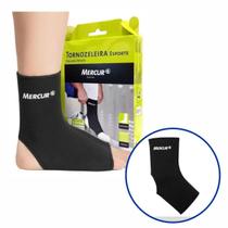 Tornozeleira Neoprene Exercício Preta Esporte Mercur Tornozeleira Neoprene Exercício Preta Esporte Mercur