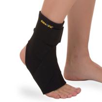 Tornozeleira Ortopédica Em Oito Neoprene Bilateral Preto Artipé