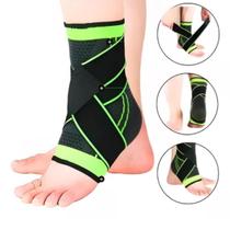 Tornozeleira Ortopédica Estabilizadora Compressão Ajustável