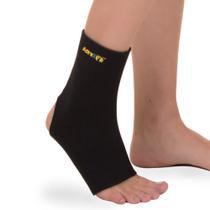 Tornozeleira Ortopédica Longa Em Neoprene Bilateral Preto - Artipé