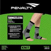 Tornozeleira Penalty Elástica Knit Preta Tamanho P