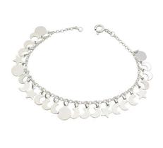 Tornozeleira Prata Fases Da Lua Tornozeleira Prata Fases Da Lua