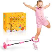 Tornozelo Skip Ball Chridark com roda flash rosa para crianças e adultos Tornozelo Skip Ball Chridark com roda flash rosa para crianças e adultos