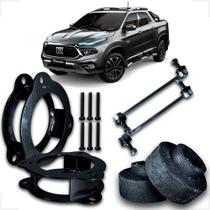 Toro Kit Calço Mola Diant Aço 4cm trasei 2,5cm +Bieleta adap