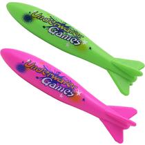 Torpedo de mergulho em piscina Toy Shark 22,5 cm para crianças de 4 a 12 anos