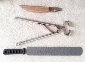 Torquesa Casqueamento Mola Ferrador Rineta Loop Grosa Torquesa Casqueamento Mola Ferrador Rineta Loop Grosa