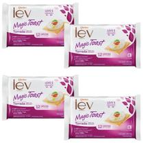 Torrada Biscoito Salgada Base Para Patê Light Kit com 600g