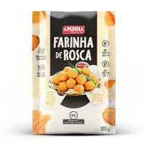 Torrada de Farinha de Rosca sem Glúten Aminna 300g Torrada de Farinha de Rosca sem Glúten Aminna 300g