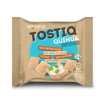 Torrada de Quinua Tostiq Sem Glúten e Sem Lactose Amana 70g