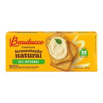 Torrada Integral Bauducco 142g - Embalagem com 36 Unidades
