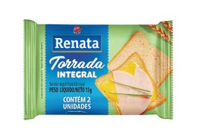 Torrada integral renata sachê 15g c/ 20 unidades Torrada integral renata sachê 15g c/ 20 unidades