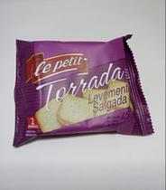 Torrada levemente salgada sachê 15g (caixa com 100 unidades)