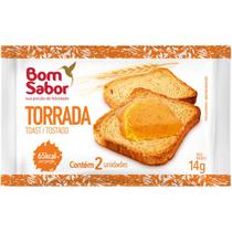 Torrada tradicional bom sabor sachê 14g c/ 20 unidades