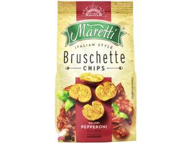 Torradas Bruschette Chips Pepperoni Maretti 85gr