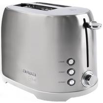 Torradeira Aiwa AW-TD1729A 800 watts 7 temperaturas 220 - 240 V ~ 50 / 60 Hz - Prata Torradeira Aiwa AW-TD1729A 800 watts 7 temperaturas 220 - 240 V ~ 50 / 60 Hz - Prata