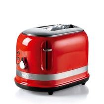 Torradeira ariete elétrica moderna 2 fatias 5 niveis tostagem vermelho 750w 220v 00c014900arbr