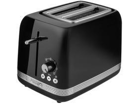 Torradeira Arno Preto 2 Fatias 7 Níveis de Tostagem Soleil SPTO