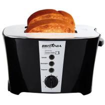 Torradeira Britania Tosta Pane - 800W - 220V - Preto