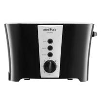 Torradeira Britânia Tosta Pane 800W Preto Torradeira Britânia Tosta Pane 800W Preto