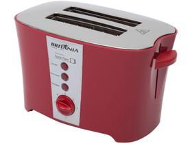 Torradeira Britânia Tosta Pane Vermelha 800W Torradeira Britânia Tosta Pane Vermelha 800W