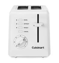 Torradeira Compacta Cuisinart 2 Fatias - Branca (CPT-122)