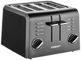 Torradeira Cuisinart CPT-142BK Compacta 4 Fatias - Preta