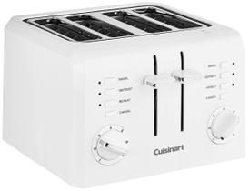 Torradeira Cuisinart CPT-142P1 4 fatias de plástico compacto branco