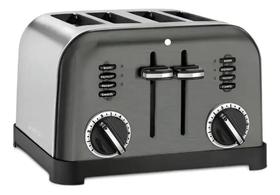 Torradeira Cuisinart Cpt180bks Clássica 4 Fatias Preto Cor Inox Preto Torradeira Cuisinart Cpt180bks Clássica 4 Fatias Preto Cor Inox Preto