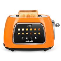 Torradeira Culinaid Touchscreen 2 Fatias Fenda Larga Laranja Torradeira Culinaid Touchscreen 2 Fatias Fenda Larga Laranja