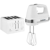 Torradeira e batedeira manual Cuisinart CPT-142P1 4 fatias brancas Torradeira e batedeira manual Cuisinart CPT-142P1 4 fatias brancas