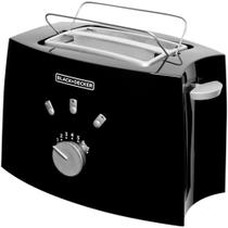 Torradeira Elétrica Black + Decker 800W 127V Preto - TO810-BR