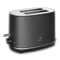 Torradeira Elétrica Electrolux inox preta Expert TOP70