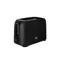 Torradeira Elétrica Kian TO-100 Preta 750W 6 Níveis de Tostagem, Elevação Automática e Coletor de Migalhas 220V