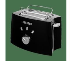 Torradeira Eletrica Tostador Black Decker Pão De Forma 800w TO810 Torradeira Eletrica Tostador Black Decker Pão De Forma 800w TO810