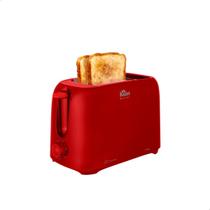 Torradeira Elétrica Vermelha Kian 2Fatias 6 Níveis 750W 127V