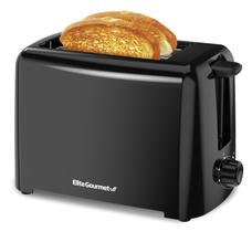 Torradeira Elite Gourmet ECT1027B Cool Touch 2 fatias pretas Torradeira Elite Gourmet ECT1027B Cool Touch 2 fatias pretas