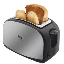 Torradeira French Toast Inox Preta 900w Philco 220v Torradeira French Toast Inox Preta 900w Philco 220v