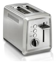 Torradeira Inox Elétrica Premium 230ºC 850w 2 Fatias Largura Ampla 7 Torras Ajuste Tipo De Pão - Hamilton Beach Torradeira Inox Elétrica Premium 230ºC 850w 2 Fatias Largura Ampla 7 Torras Ajuste Tipo De Pão - Hamilton Beach
