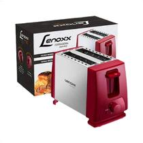 Torradeira Inox Red 220V - Lenoxx