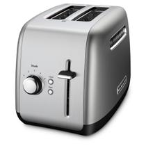 Torradeira KitchenAid 2 Fatias - Compacta e Prateada