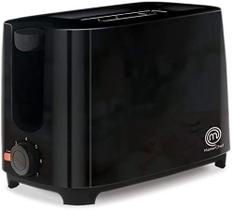 TORRADEIRA MASTER CHEF FAZ 2 PAES C/ 7 NIVEIS DE TOSTAGEM 220V preto