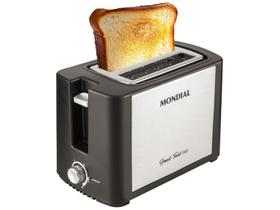Torradeira Mondial T-13 Tostador Pães-220v-preto/inox