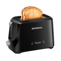 Torradeira Mondial Tostador de Pães Pratic Preta 220V - T18