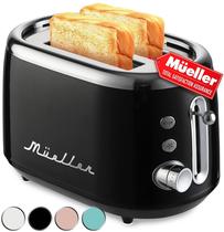 Torradeira MUELLER HOME Retrô 2 fatias com 7 níveis de tostagem