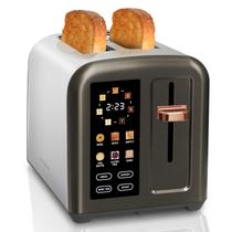 Torradeira SEEDEEM de 2 fatias em aço inoxidável Touch LCD 1350W