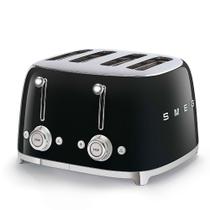 Torradeira Smeg 50's Style Retro Aesthetic 4 Slice TSF03BLUS preta
