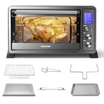 Torradeira Toshiba AC25CEW-BS 10 em 1 - 1500W, 25L, Preta